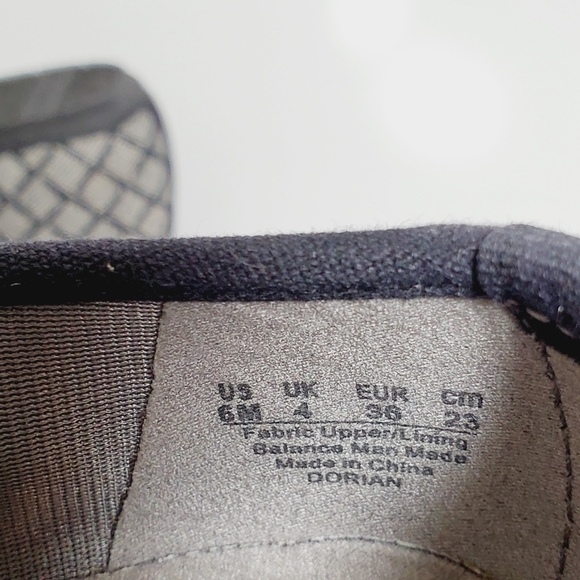 Life Stride Ballet Flat Gray Black White Checkerboard Toe Size 6 - Picture 9 of 9